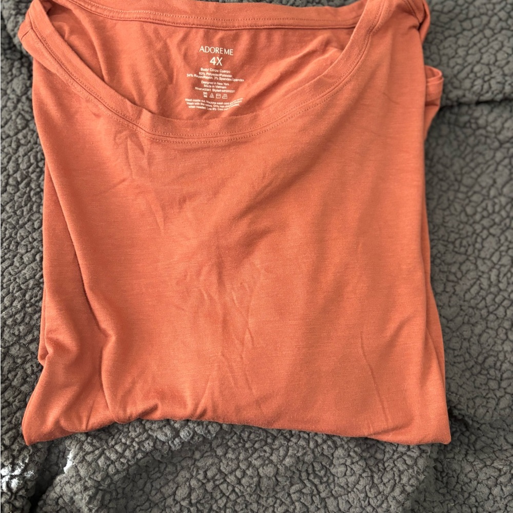 Adore Me Women's Rust Short Sleeve Tee
